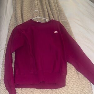 Champion Burgundy Crewneck Sweatshirt